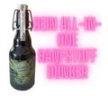 The Happy Cannabis Universaldünger Cannabis Universaldünger 333 ml - Konzentrat Grow & Bloom - Hanfdünger, 999 ml, 3-St., 333 ml + Glasflasche mit Bügelverschluss
