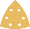Bosch 50x EXPERT C470 Schleifblatt (für Farbe auf Holz, Hartholz, Ø 93x93 mm, Körnung 80, Professional Zubehör Deltaschleifer)