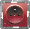 Impresja p/t Einzelsteckdose mit Erdung 2P+Z DATA ohne Autorisierungsschlüssel ohne Rahmen