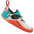 LA SPORTIVA Kids Gripit Weiß - Leichter funktioneller Junior Kletterschuh, Größe EU 30 - Farbe Chalk