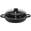 Riess Schmorpfanne, Schwarz, Metall, Kochen, Pfannen, Bratpfannen