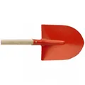 Löffert Frankfurter Schaufel rot Gr. 5 mit Stiel