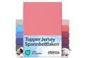 etérea Himmlische Qualität Spannbettlaken etérea Comfort Jersey Topper Spannbettlaken, Jersey, Gummizug: rundum, (1 Stück)