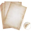 Briefpapier A4 Vintage 100Blatt Altes Papier beidseitig 120g