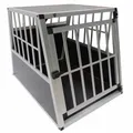 SPOCADO "Villa" Hunde Transportbox 91 x 69 x 65 cm schwarz/grau 136588477-136588465