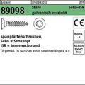 Spanplattenschraube R 89098 SEKO ISR VG 6x40-T30 Stahl galv.verz. 500St.