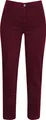 Stooker Women NIZZA DENIM BASIC Damen 5-Pocket-Jeans Tapered Fit 42 (Länge 30) dark bordeaux