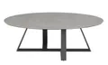 MCA furniture Couchtisch Couchtisch Elbing, grau / schwarz (no-Set), Breite 120 cm, Tischlatte aus Keramik