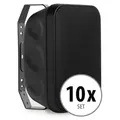 McGrey OLS-651BK Outdoor-Lautsprecher 60 Watt Schwarz 10x Set