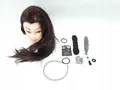 Mysweety Trainingsköpfe 100% von dem Hochtemperaturfaser Haar Hairdressing Co
