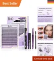 Einfache Anwendung mit B&Q 144PCS Wimpernverlängerung –  für Anfänger