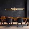 Pendelleuchte Hängelampe Hängeleuchte Wohnzimmerlampe LED Switch Dimmer H 150 cm