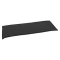 OUTLIV. Gartenbankauflage, Polyester, Wasserabweisend, Fleckenbeständig, Handwäsche, Outdoor-tauglich, hochwertiges Sitzkissen, 115x48cm, Anthrazit