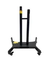 Mobiler TV-Ständer ONKRON 40–70” mit Regalen und Rollen