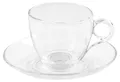 Axentia 2023 Teeglas mit Untertasse | GLAS