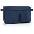 Loopshopper M Herringbone Dark Blue Einkaufstasche - Blau