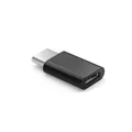 SAVIO AK-31/B MicroUSB F - USB Typ-C M Adapter schwarz