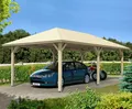 Skanholz Einzelcarport Taunus, BxT: 439x786 cm, 218 cm Einfahrtshöhe