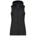 CMP Funktionsweste CMP Damen Weste WOMAN VEST LONG FIX HOOD 34M0366 schwarz 42 EU
