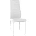 CLP Stuhl, Weiß, Textil, 41.5x99x40 cm, Esszimmer, Stühle, Esszimmerstühle, Vierfußstühle