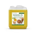 Kitama Körperöl Mandelöl Naturkosmetik - sanftes Baby-Öl, Pflege-Öl für Haut & Haar 5-Liter, Basisöl Massageöl