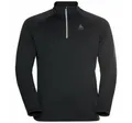 Odlo Langarmshirt 1/2 Zip Besso (wärmend, Stretch-Fleece) schwarz Herren