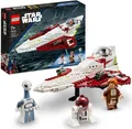 LEGO® Obi-Wan Kenobis Jedi Starfighter™ (75333), LEGO® Star Wars™ Konstruktionsspielsteine, (282 St), Made in Europe