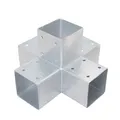 Holzverbinder HEB-034 Kreuzmodell für fünf 70x70 mm Balken verzinkt