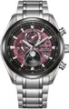 Citizen Funkchronograph Tsuki-yomi BY1018-80X, Armbanduhr, Herrenuhr, Solar, Titan, Stoppfunktion, Mondphase