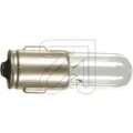 Röhrenlampe 7x23mm BA7S 7V 100mA
