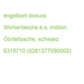 engelbert strauss Workertasche e.s. motion Gürteltasche, schwarz 6315710 (528137