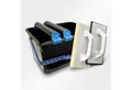 HELPMATE Fliesenkelle Fliesenwaschset 5-teilig 12L Eimer, Doppelrollen, Waschbrett, Verfugb (Fliesenwaschset 7-teilig 18L Eimer-St)
