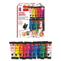 Marabu KiDS Little Artist, 12 x 36 ml Künstlermal- und Bastelfarbe für Kinder ab 3 Jahren, Kindermalfarbe auf Wasserbasis, auswaschbar, vegan, glutenfrei, Made in Germany, 0305000000102