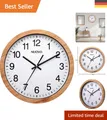 Retro Wanduhr 26 cm - Stille, Präzises Quarzwerk für Eleganz im Innenbereich