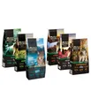 Dehner Wild Nature Probier-Set Adult, Fisch / Wild / Pferd, 6 x 1 kg (6 kg), Trockenfutter für: Hunde, Trockenfutter für ausgewachsene Hunde, getreidefrei / zuckerfrei