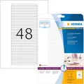 HERMA Etiketten Etiketten CD-Box weiß 114,3x5,5mm Special A4