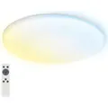 LED Deckenlampe LED Deckenleuchte Badlampe Fernbedienung CCT Dimmbar Bad - Weiß