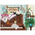Ravensburger Puzzle Puzzle Katze auf dem Klavier XL 750 Teile, Puzzleteile