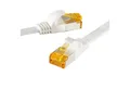 SEBSON LAN Kabel 10m CAT 7 flach, Netzwerkkabel 10 Gbit/s - RJ45 Stecker Netzkabel, (1000 cm)