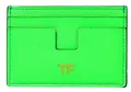 Tom Ford Kartenetui TF Neon-Colour Logo-Plakette Geldbörse, Kartenschlitze für Kreditkarten, Ausweise oder Visitenkarten