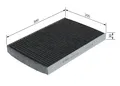 Filter, Innenraumluft Bosch 1 987 432 371  für OE 05072 176AA - 4B0 819 439 B