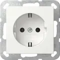 Gira E2 / System 55 reinweiß SEIDENMATT Rahmen Steckdose Schalter Wippe -Ausw.