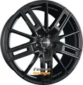 Ronal R67 Red Right jetblack 8x18 ET50 - LK5/112 ML76 Alufelge schwarz