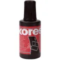 1 bis 60x Kores Stempelfarbe, Inhalt: 28 ml, schwarz - SPARE BIS ZU 93%