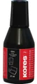 Kores Stempelfarbe schwarz 27 ml Druck Stempelkissen Stempeltinte Ink Stempel