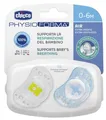 PhysioForma® Air Succhietti Azzurro Silicone 2-6 Chicco® 2 Pezzi