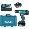 Makita DDF453RFE - Bohrer/Schrauber - schnurlos - 2 Geschwindigkeiten - Bohrfutterschlüssel 13 mm - 42 N·m - Schwarz/Blau