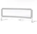 FILLIKID Bettschutzgitter Punkte grau 135x50 cm klappbar