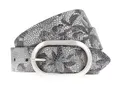 Vanzetti Bouquet of Flowers 30mm Metallic Leather Belt W75 Gürtel