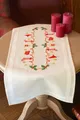 Vervaco Stickerei Kit: Tischl�ufer: Weihnachten